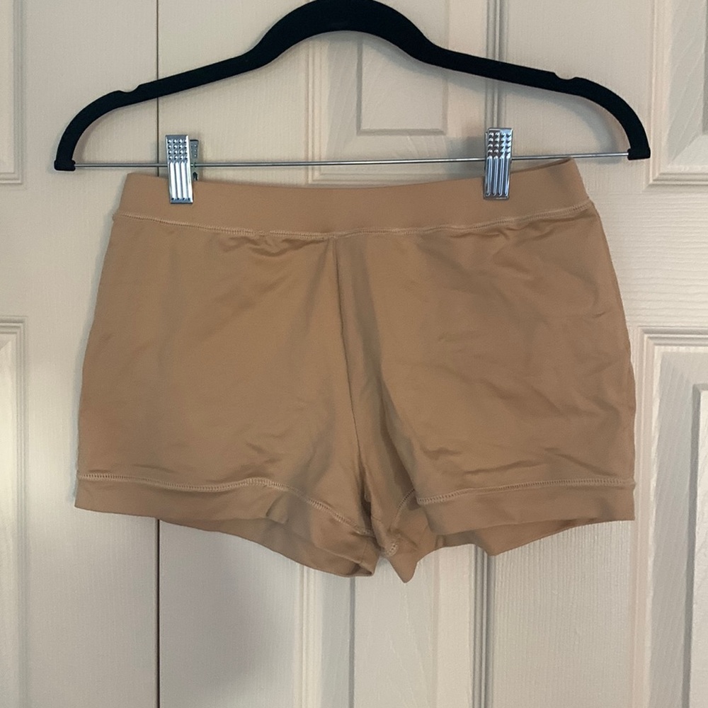 Light beige dance shorts